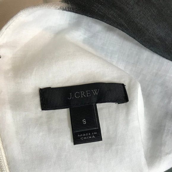 J. Crew Dip Dye Linen Dress Size S - Picture 3 of 7